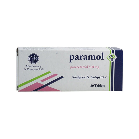 Paramol 500 mg - 20 Tablets