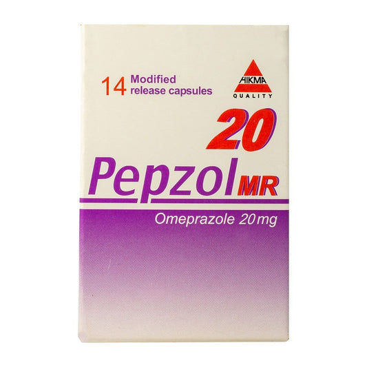 Pepzol MR 20 mg - 14 Capsules