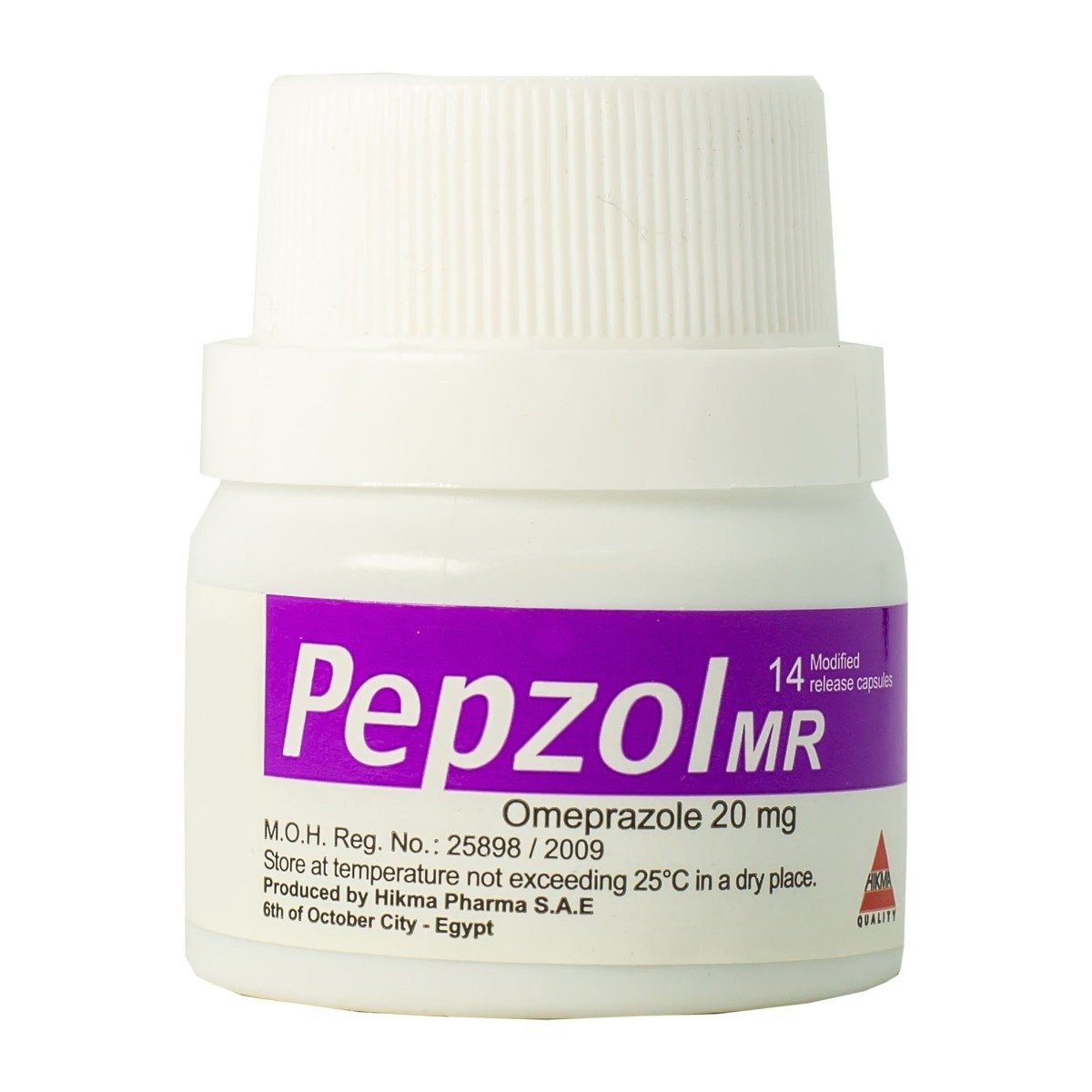 Pepzol MR 20 mg - 14 Capsules