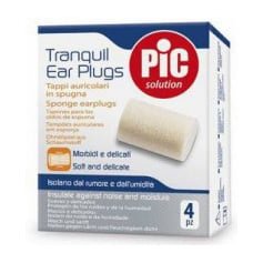 Pic Tranquil Sponge Ear Plugs - 4pcs