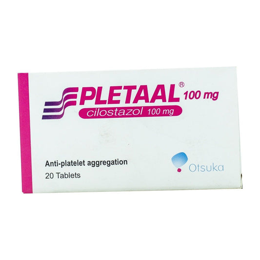 Pletaal 100 mg - 20 Tablets