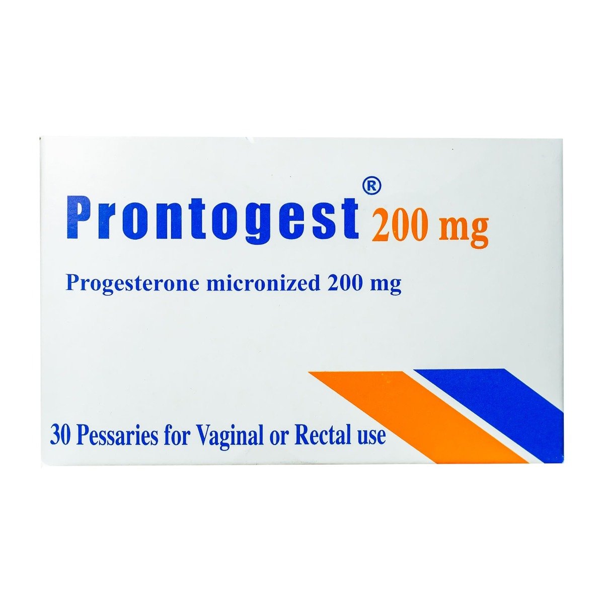 Prontogest 200 mg - 30 Vaginal Suppositories