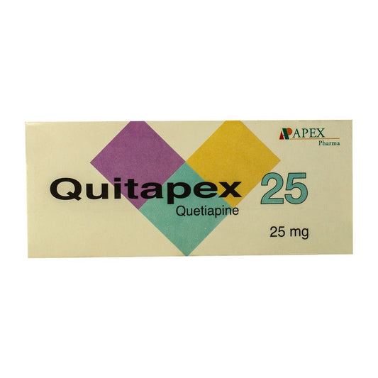 Quitapex 25 mg - 30 Tablets