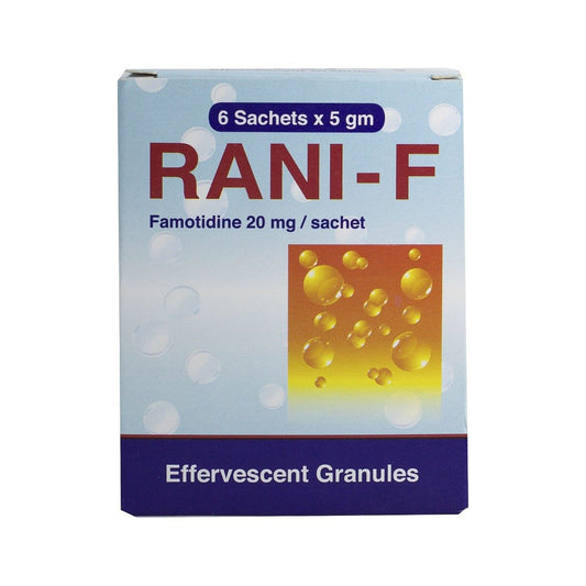 Rani F 20 mg Effervescent Powder - 6 Sachets