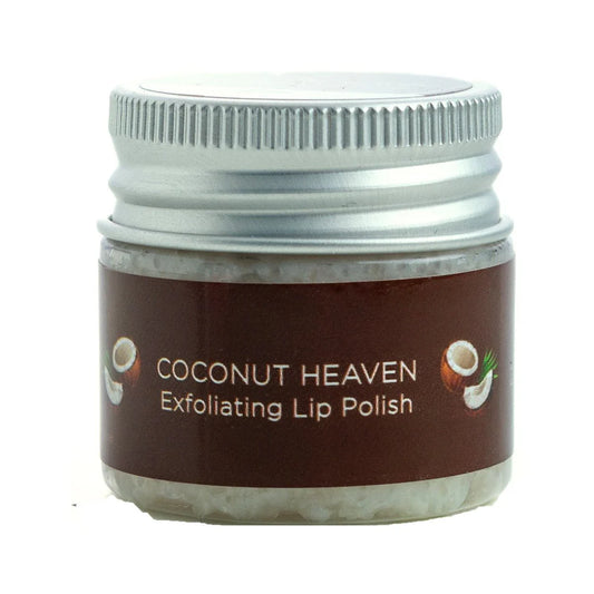 Raw African Exfoliating Lip Polish  Coconut Heaven