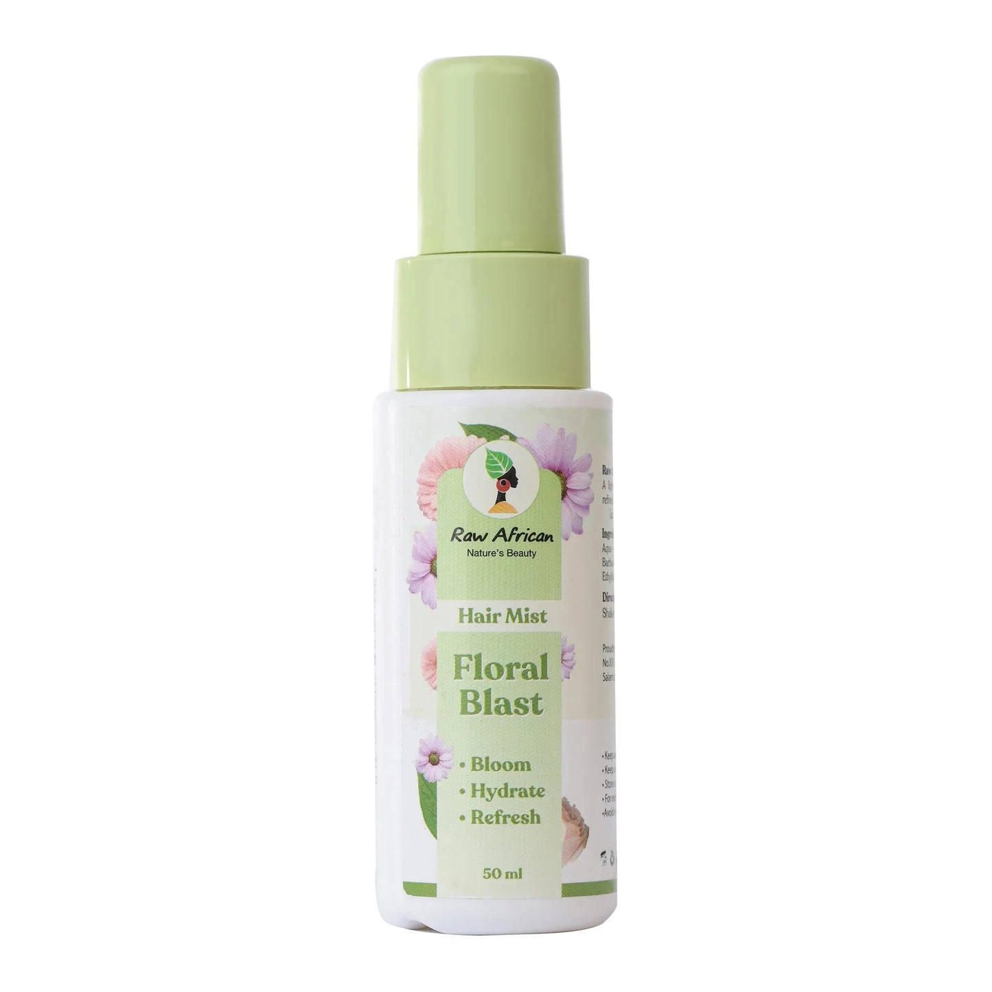RAW AFRICAN HAIR MIST FLORAL BLAST 50ml