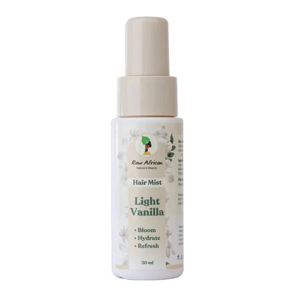 RAW AFRICAN HAIR MIST LIGHT VANILLA 50ML