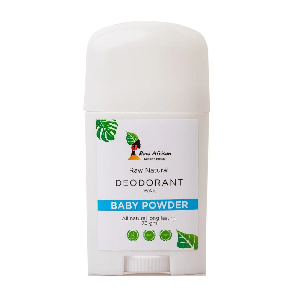 Raw African Raw Natural Deodorant Wax 75gm