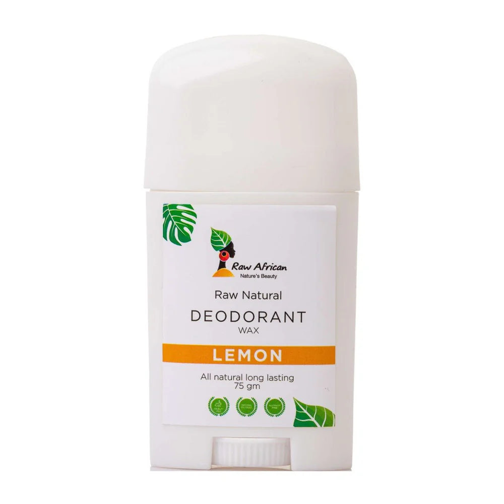 Raw African Raw Natural Deodorant Wax 75gm