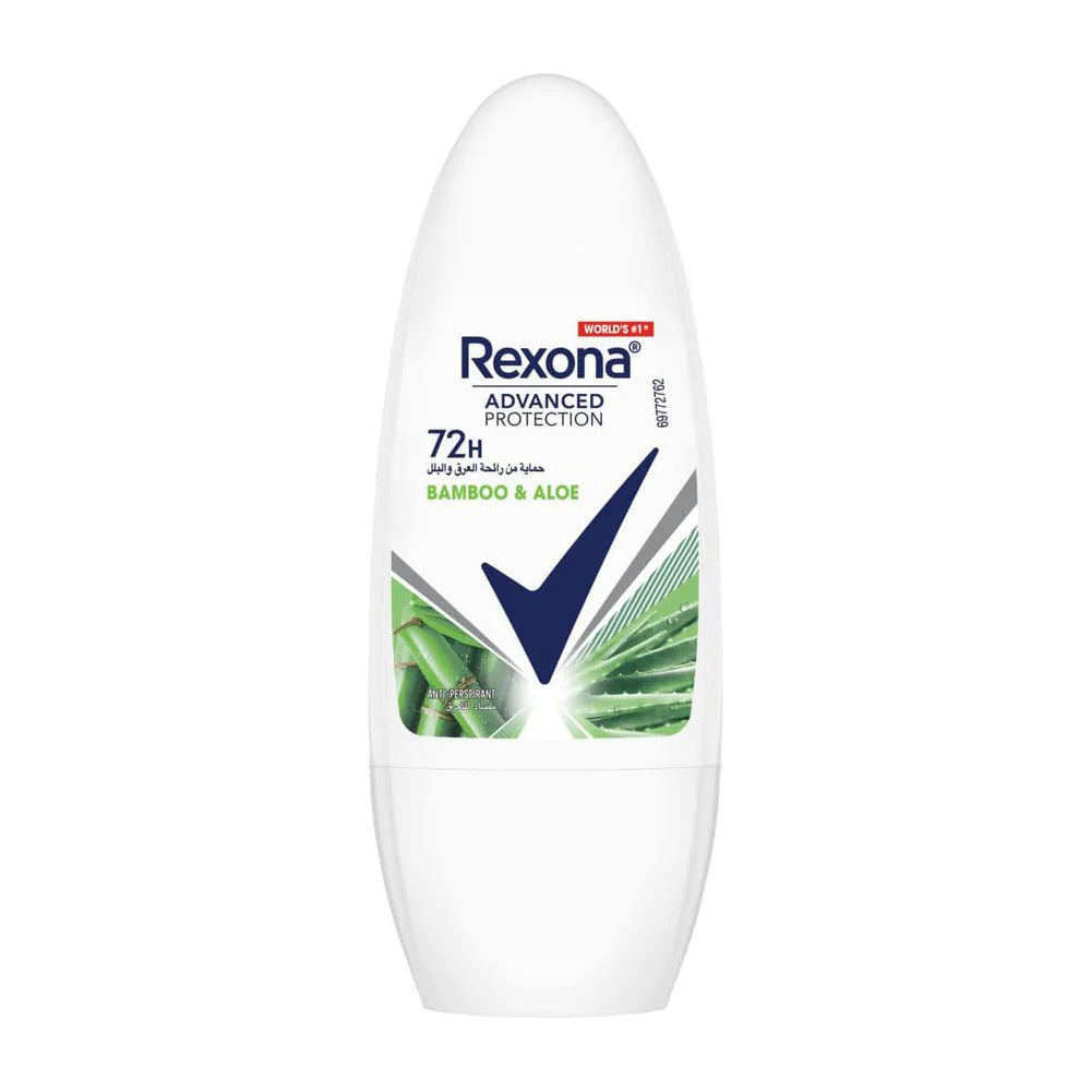 Rexona Advanced Protection 72H Bambo & Aloe Antiperspirant Roll on for Women - 50ml
