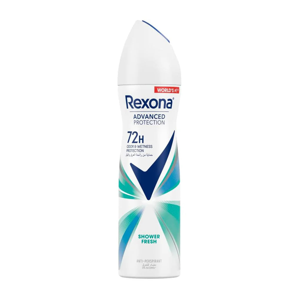 Rexona Advanced Protection Shower Fresh Anti-Perspirant Body Spray - 150ml