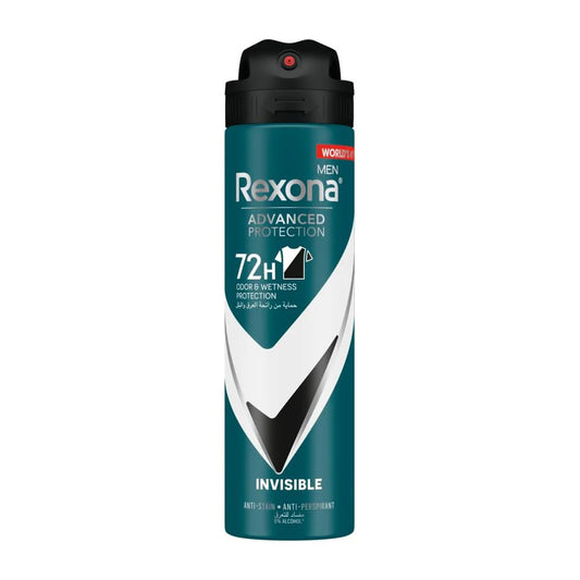 Rexona Men Advanced Protection 72H+ Invisible Antiperspirant Spray - 150ml