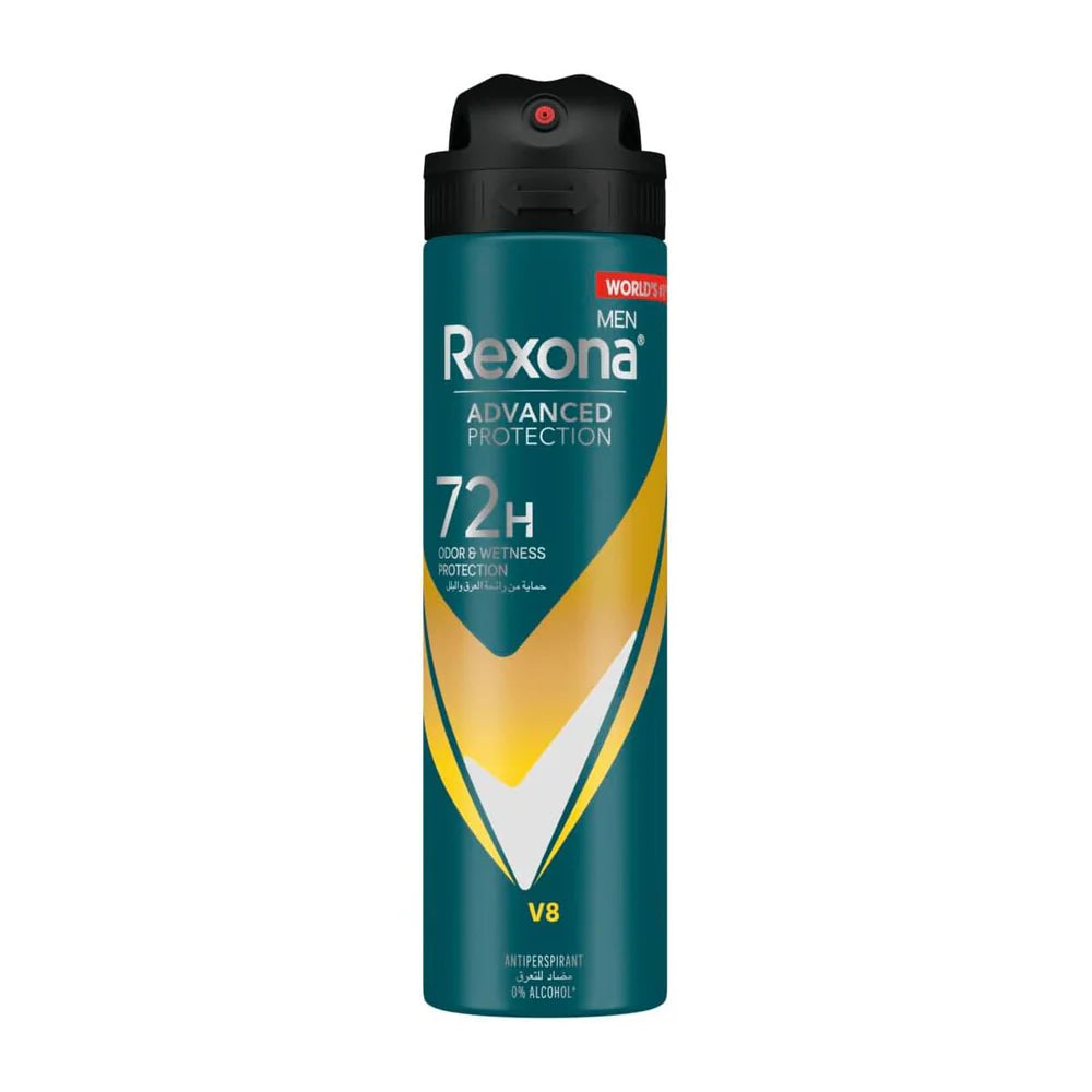 Rexona Men Advanced Protection 72H+ V8 Antiperspirant Spray - 150ml