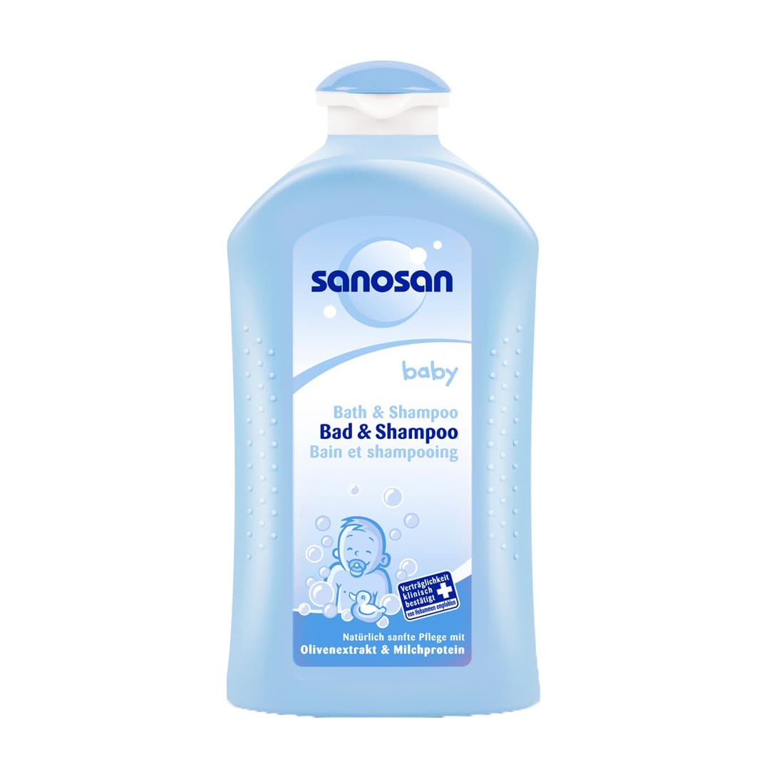 Sanosan Baby Bath & Shampoo - 200ml