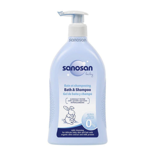 Sanosan Baby Bath & Shampoo - 500ml