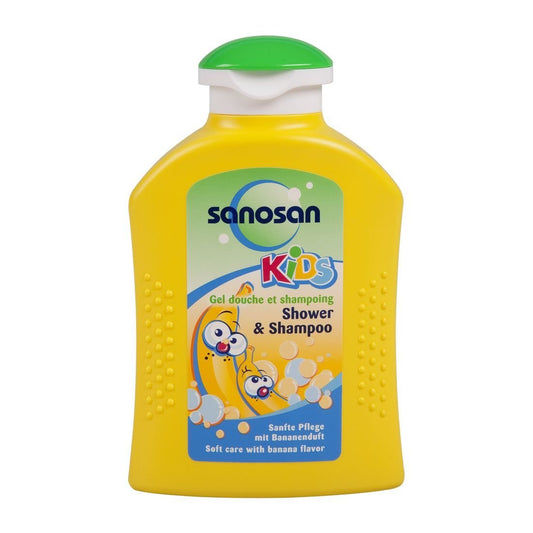 Sanosan Shower & Shampoo Banane - 200ml