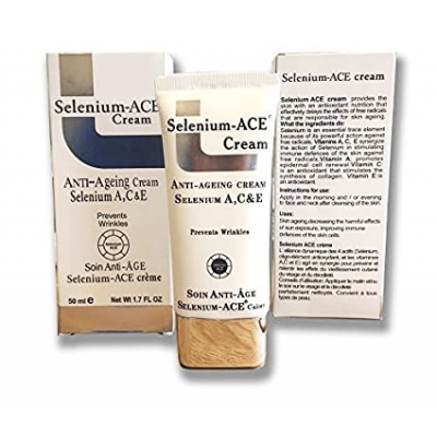 Selenium - ACE Cream ( Selenium + Vitamins A C E + Emollients ) 50 gm