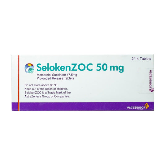 Selokenzoc 50 mg - 28 Tablets