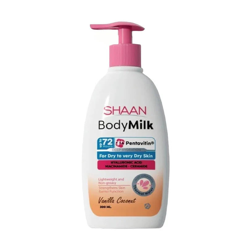 Shaan Vanilla Coconut Body Milk Lotion - 300ml