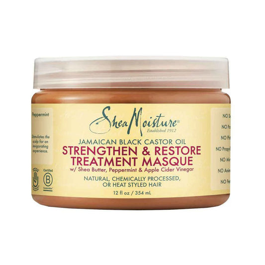 Shea Moisture Jamaican Black Castor Oil Strengthen & Restore Treatment Mask - 340gm