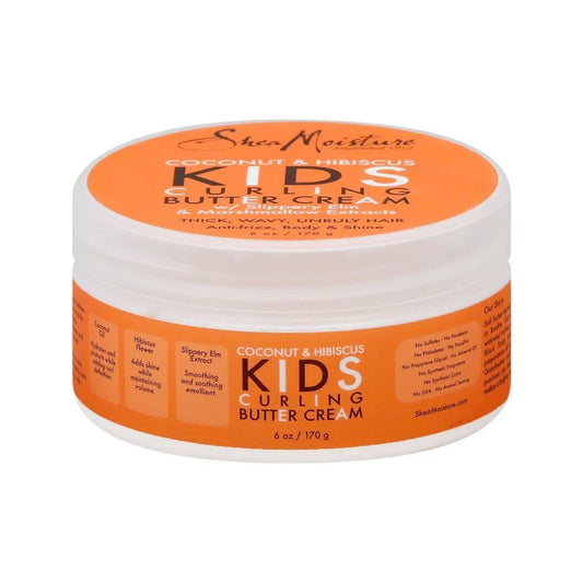 Shea Moisture Kids Curling Butter Coconut and Hibiscus Cream - 170gm