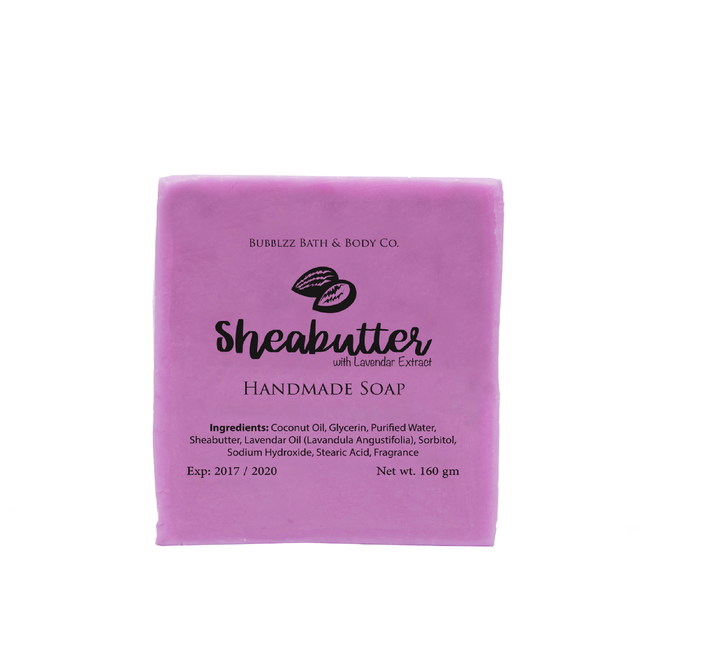Bubblzz Shea Butter with Lavender Extract Soap