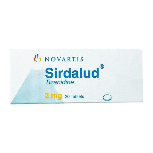 Sirdalud 2 mg - 20 Tablets