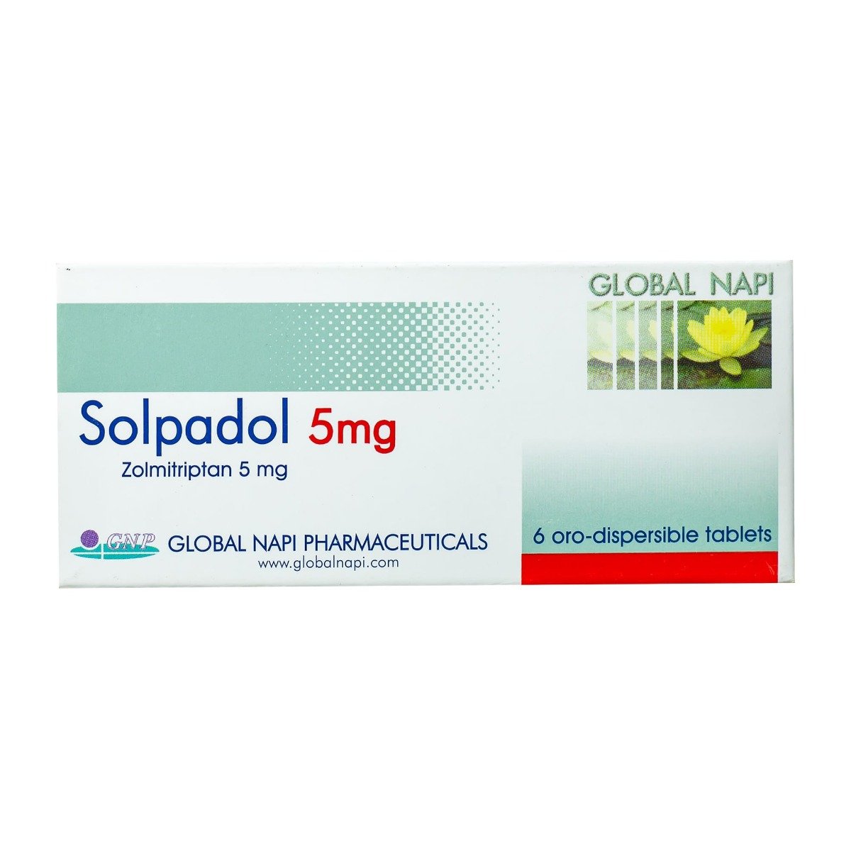 Solpadol 5 mg - 6 Dispersable Tablets