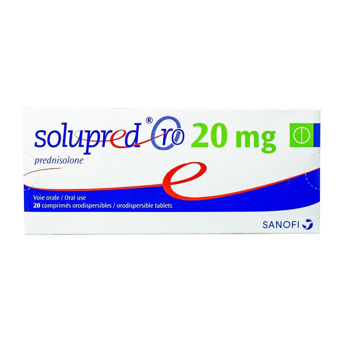 Solupred 20 mg - 20 Dispersible Tablets