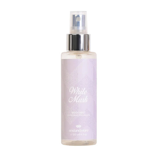 Soul & More White Musk Body Mist Spray - 120ml