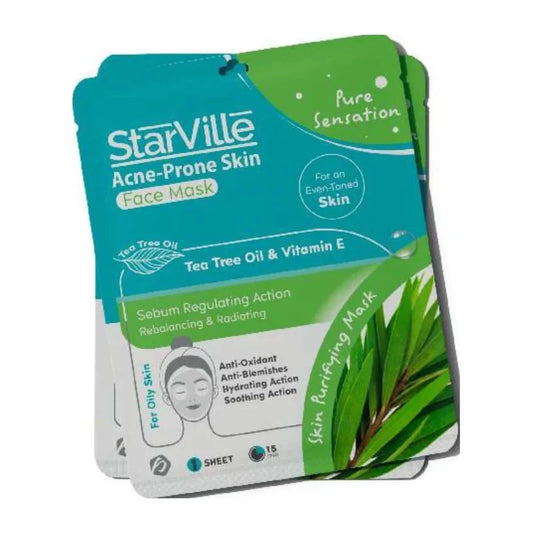 Starville Acne Prone Skin Face Mask - 1 Sheet