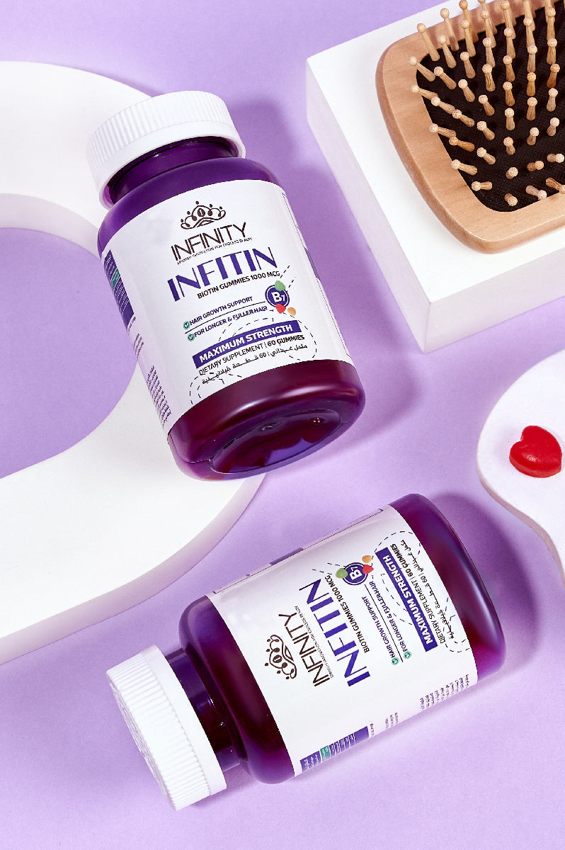 INFINITY Infitin - 60 Biotin gummies for hair