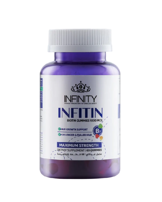 INFINITY Infitin - 60 Biotin gummies for hair