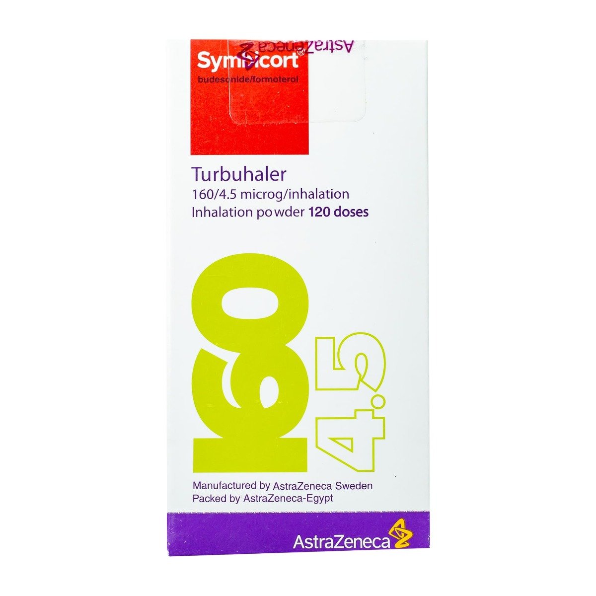 Symbicort 160 mcg-4.5 mcg Turbuhaler - 120 Doses