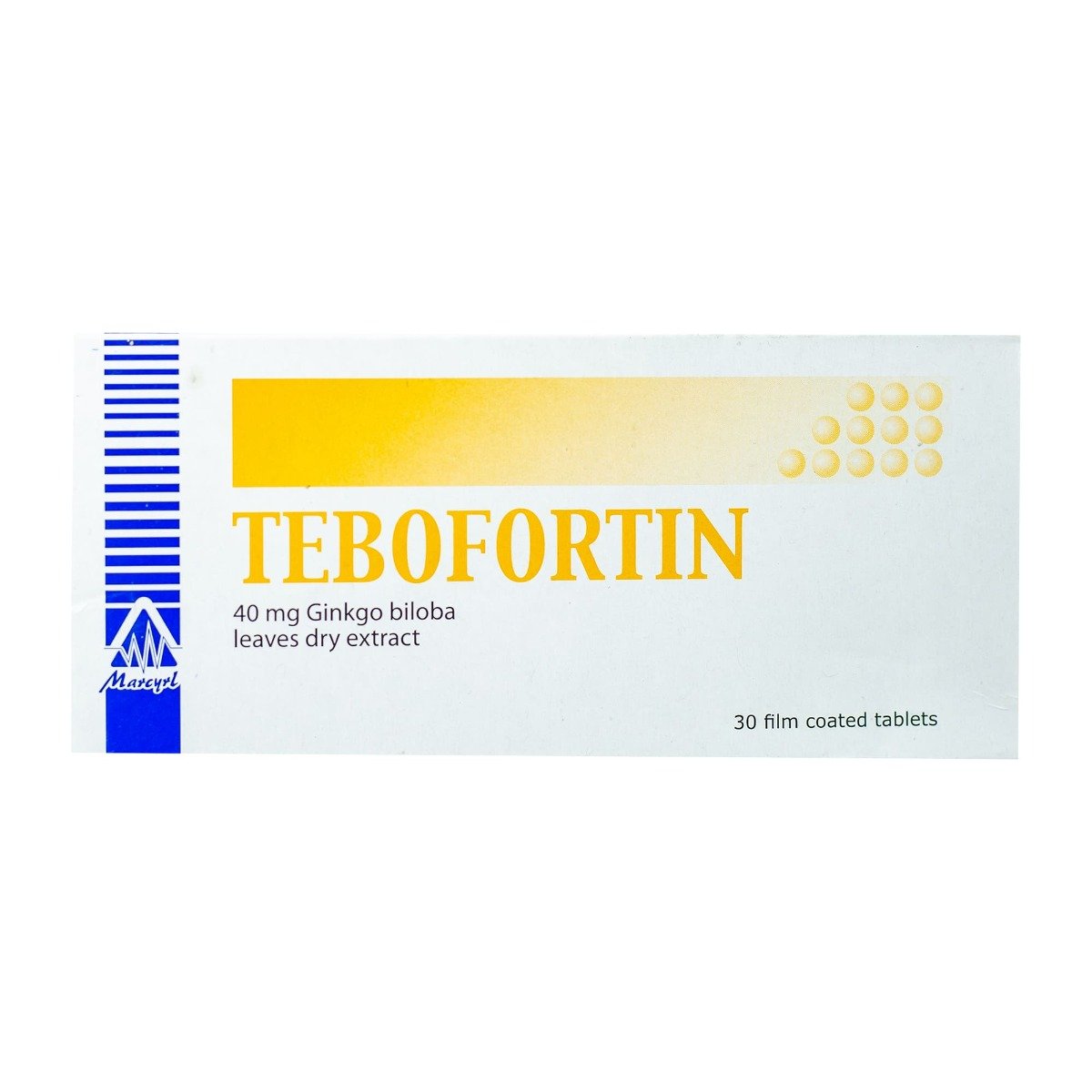 Tebofortin 40 mg - 30 Tablets