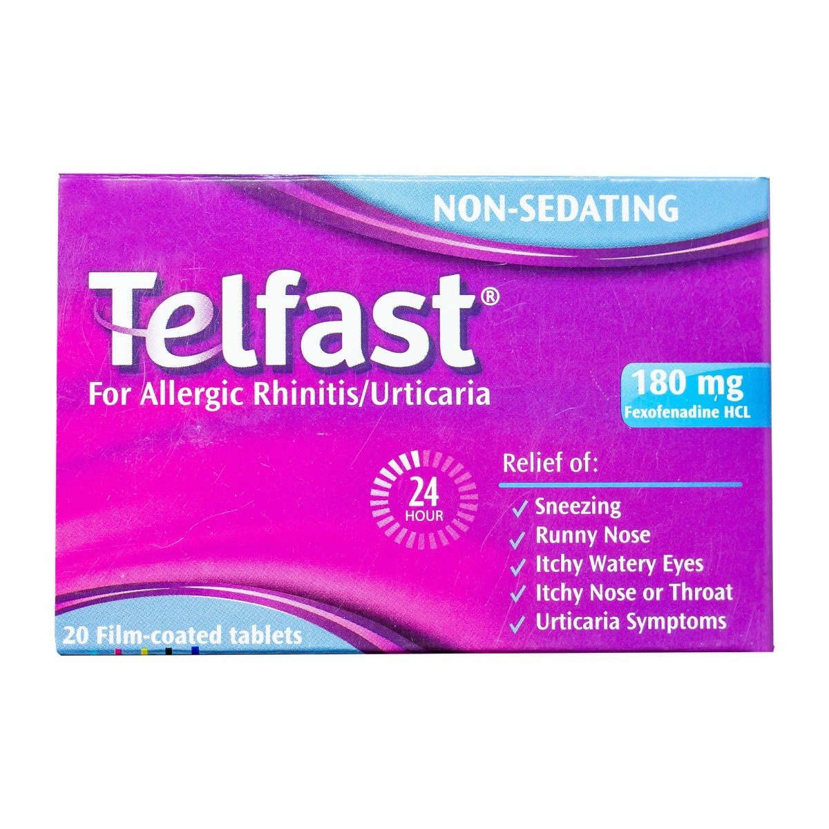 Telfast 180 mg - 20 Tablets