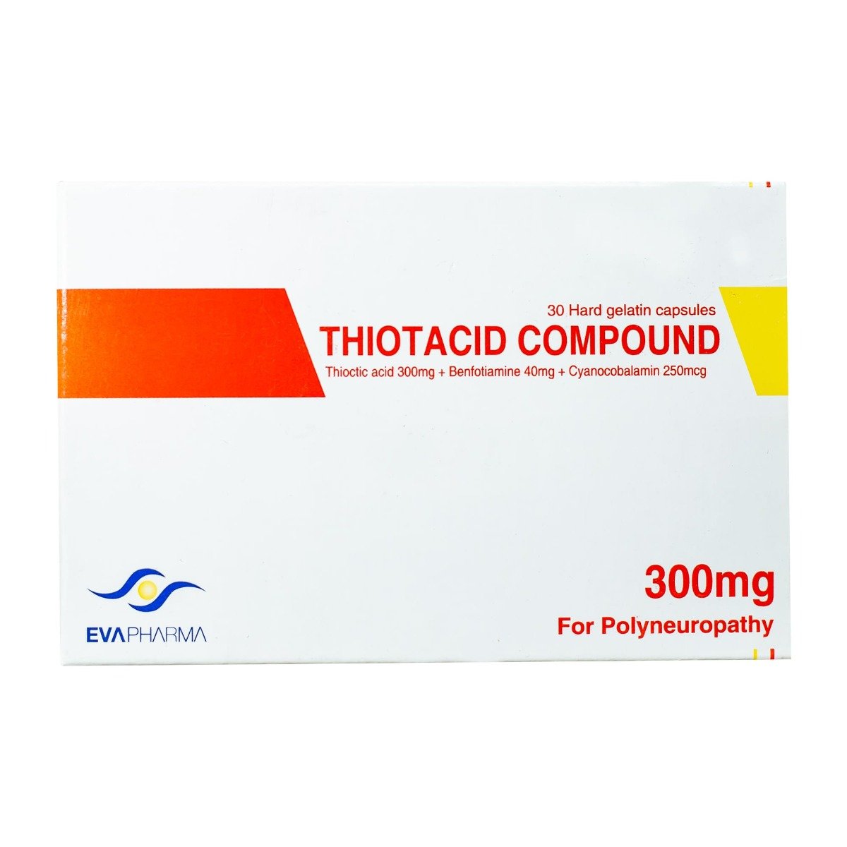 Thiotacid 300 Compound - 30 Capsules