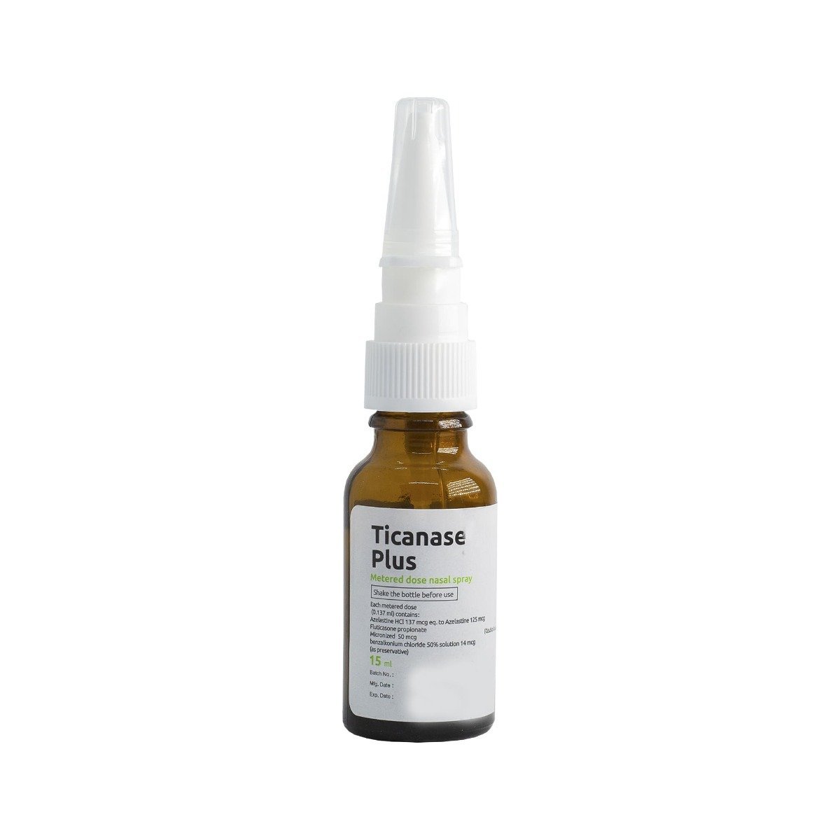 Ticanase Plus Nasal Spray - 15 ml