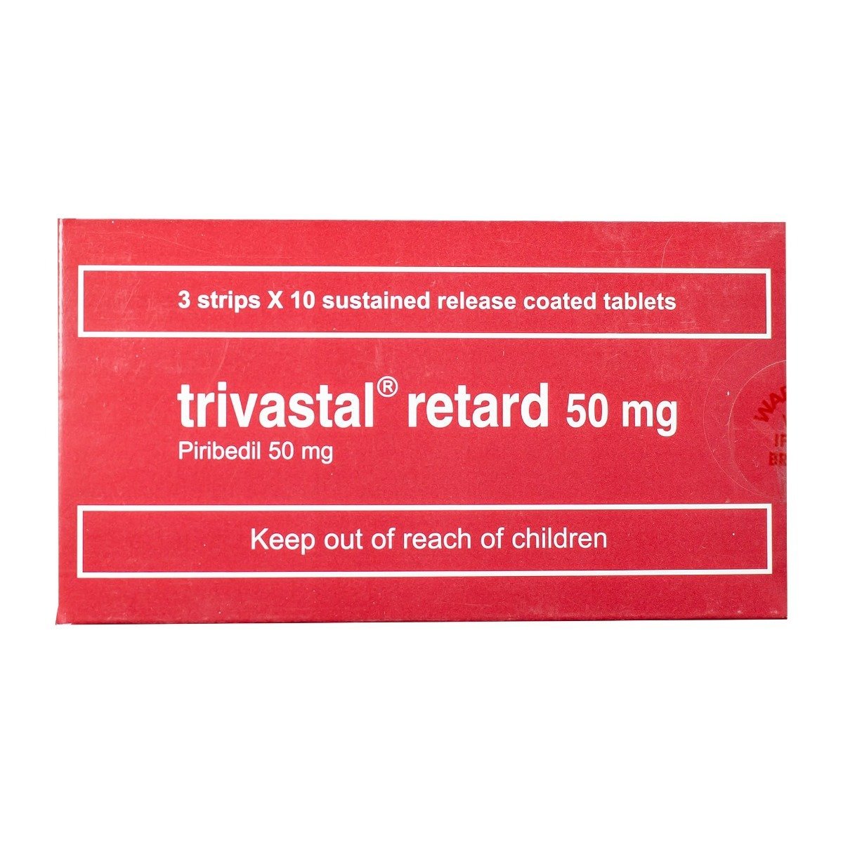 Trivastal Retard 50 mg - 30 Tablets