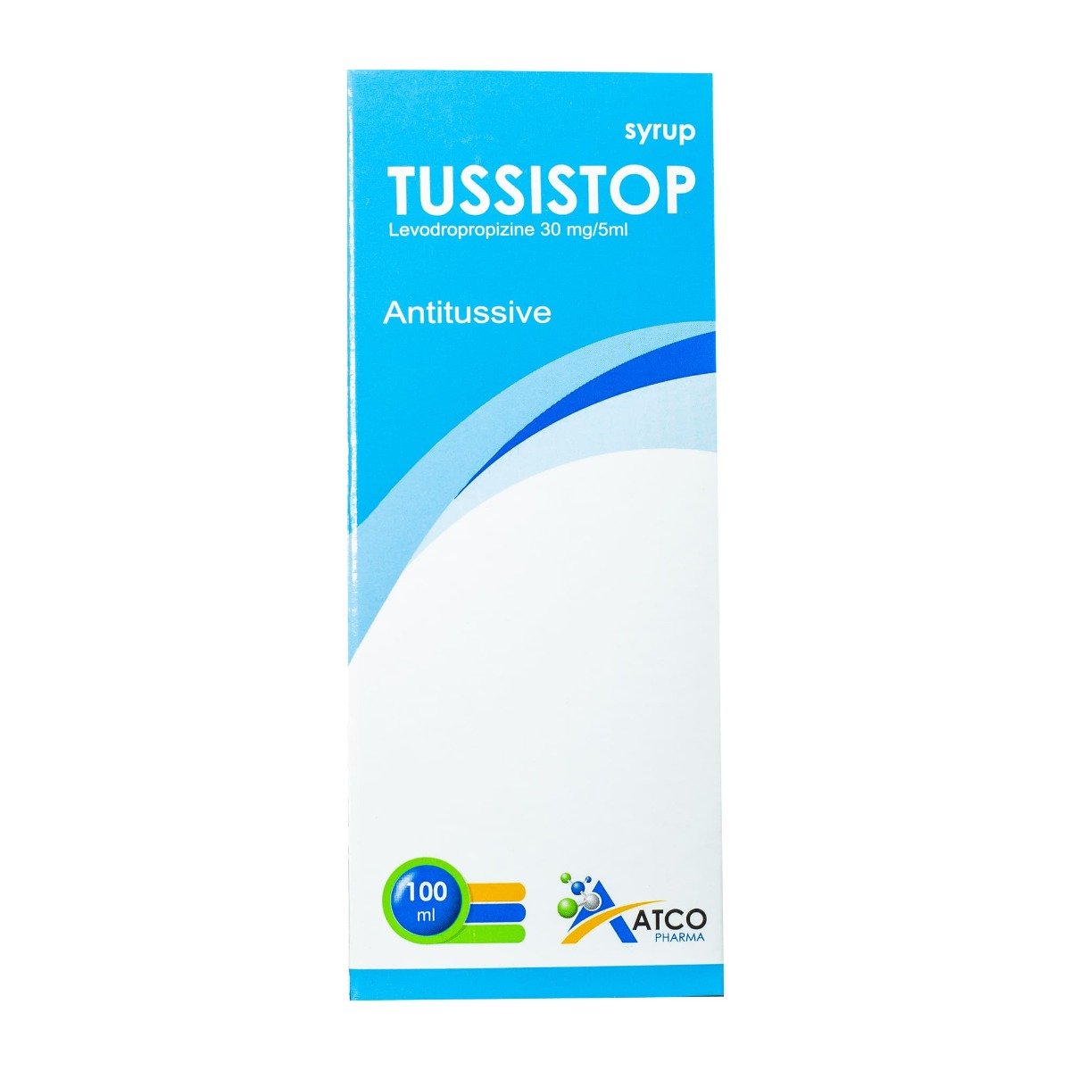 Tussistop 30 mg-5 ml Syrup - 100 ml