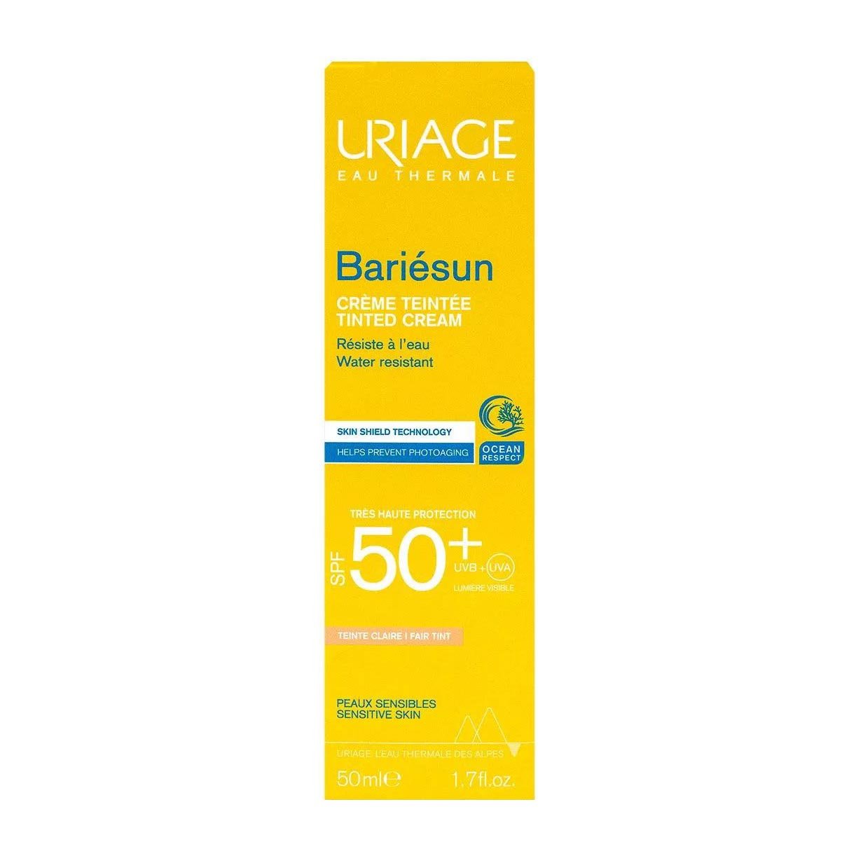 Uriage Bariesun Tinted Cream Fair SPF 50+ For Sensitive Skin - 50ml