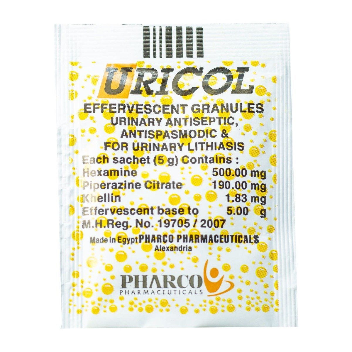 Uricol Effervescent Powder - 6 Sachets