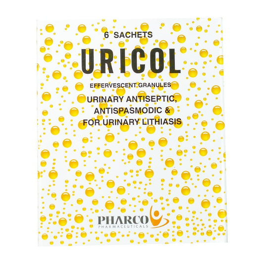 Uricol Effervescent Powder - 6 Sachets