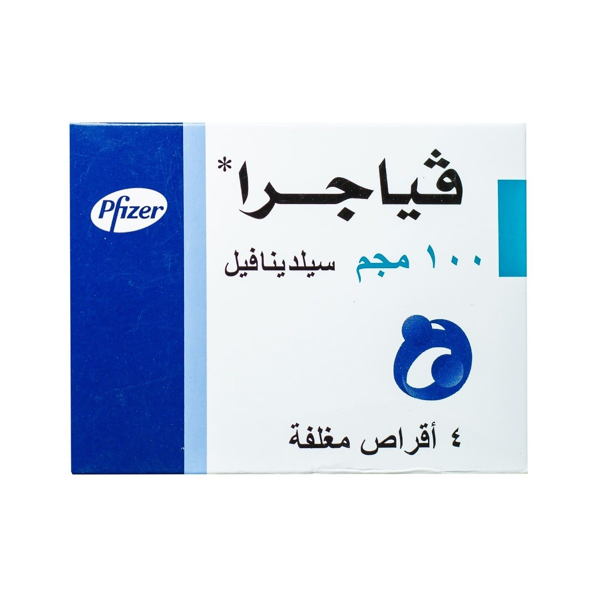 Viagra 100 mg - 4 Tablets