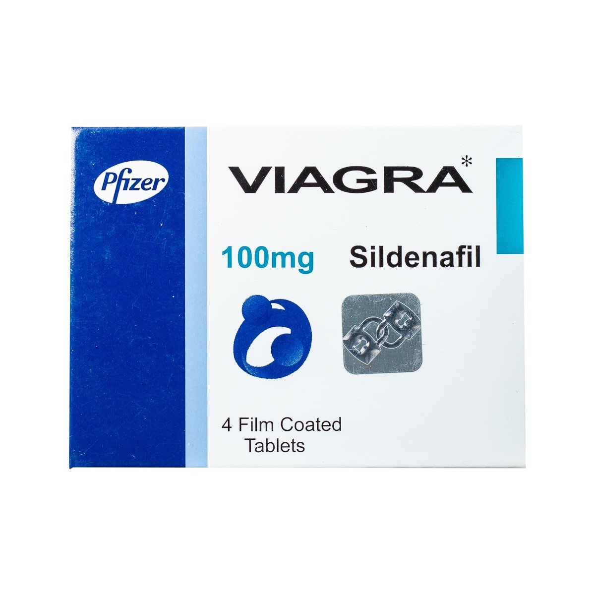 Viagra 100 mg - 4 Tablets