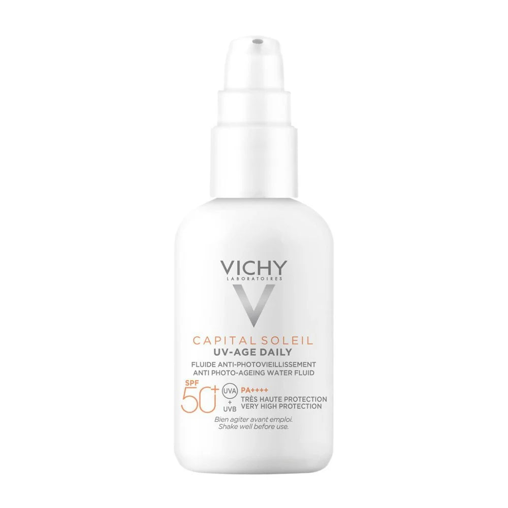 Vichy Capital Soleil Anti Aging Sunscreen UV-Age SPF 50+ Water Fluid - 40ml