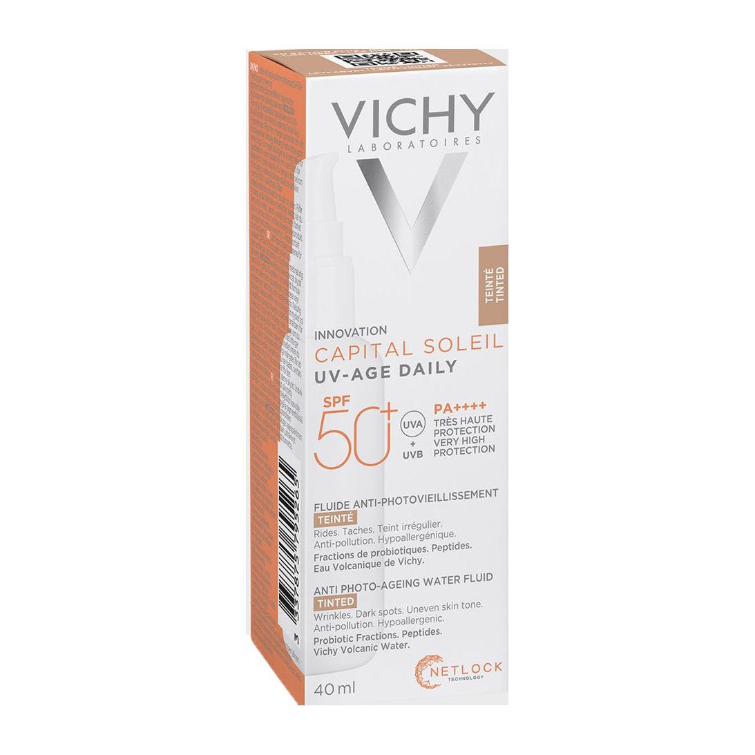 Vichy Capital Soleil Uv-Age Daily Tinted Fluid SPF 50+ - 40ml