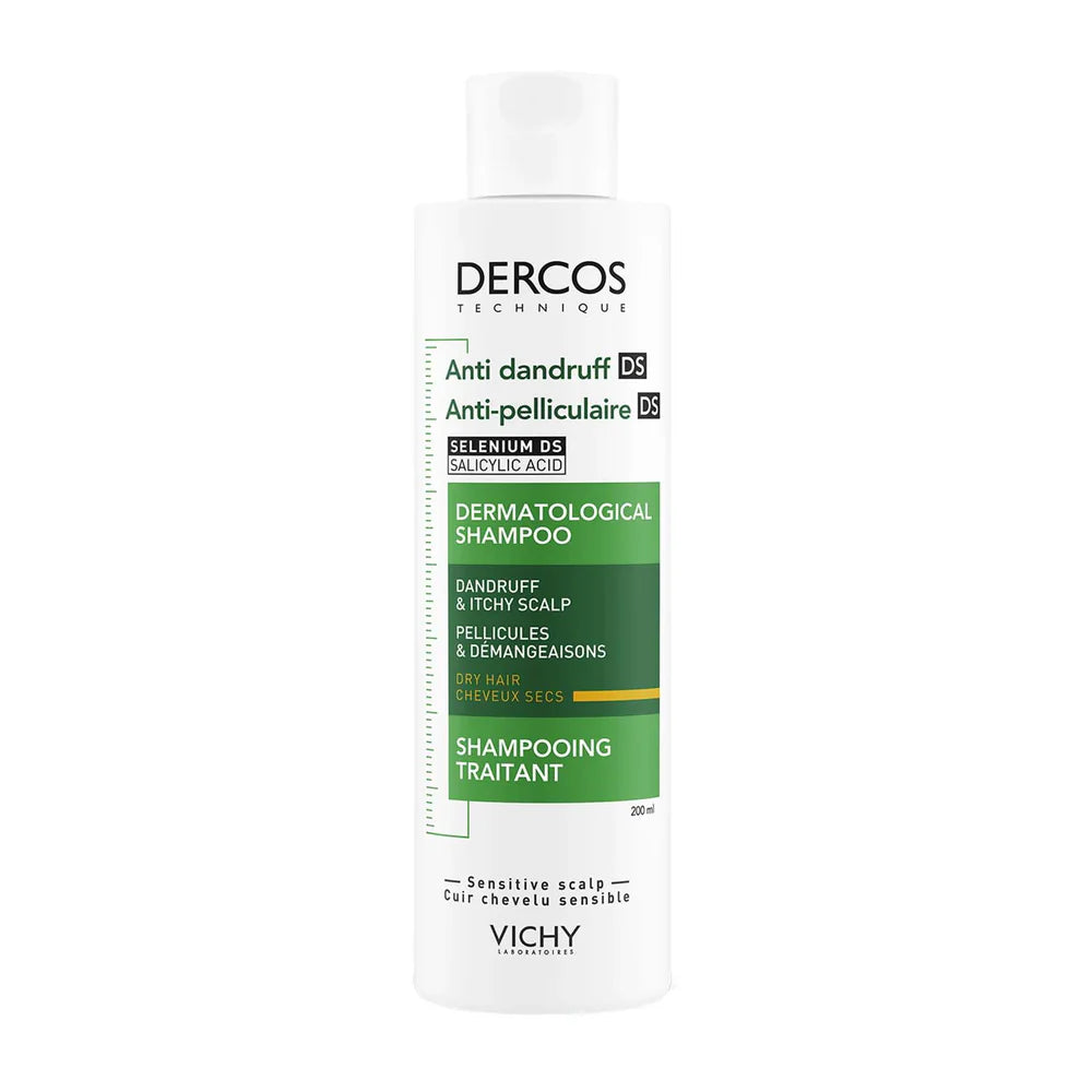 Vichy Dercos Anti Dandruff Shampoo For Dry Hair - 200ml