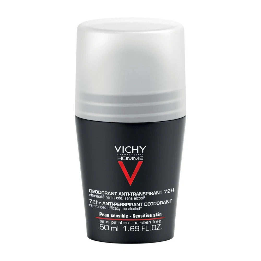 Vichy Homme Extreme Control 72H Anti-Perspirant Roll-On - 50ml