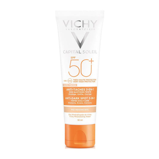 Vichy IDEAL SOLEIL 3-in-1 Tinted Anti-Dark Spots Care SPF50+ 50ml